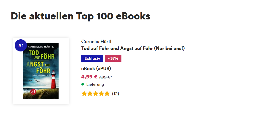 Bestseller Platz 1 !